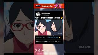 Download lagu Sasuke Save Sarada From Shin Uchiha 😊 mp3