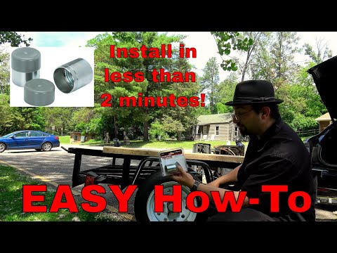 How-To Haul Master Wheel Bearing Protectors SKU: 97166