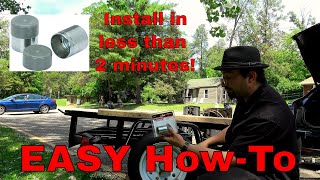 How-To Haul Master Wheel Bearing Protectors SKU: 97166