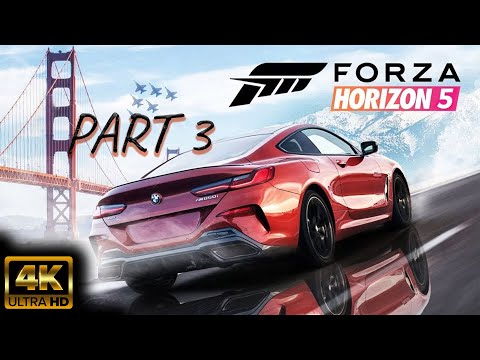 Forza Horizon 5 Walkthrough Gameplay Part 3 - 4k