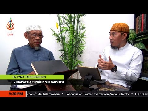In Ibadat sin Pagsutsi (Tausug)