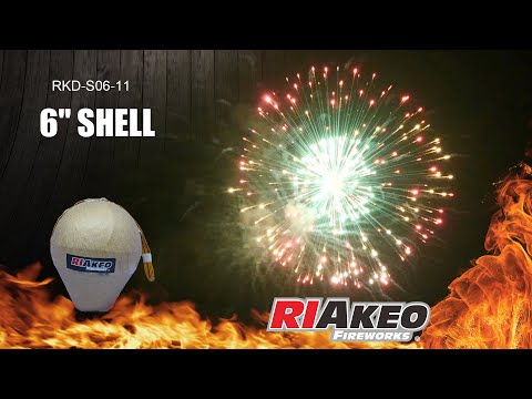 DISPLAY SHELL-6 INCH RKD-S06-11 | RIAKEO FIREWORKS