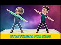 10 MIN STRETCHING EXERCISE FOR KIDS STRESS RELIEF RELAXATION