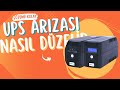 1 kva UPS RESET Tuşuna Basınca Bozuldu..! ( Çözüm )