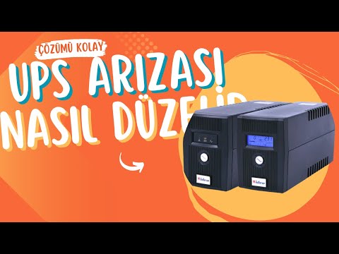 1 kva UPS RESET Tuşuna Basınca Bozuldu..! ( Çözüm )