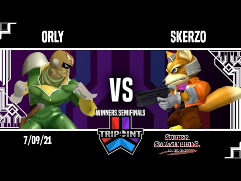 Tripoint Smash 104 - Winners Semifinals - ORLY(Captain Falcon) Vs. Skerzo(Fox)
