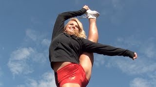 preview picture of video 'Cheer Extreme Sr Elite's Erica Englebert shoots a commercial for Norway's Got Talent'