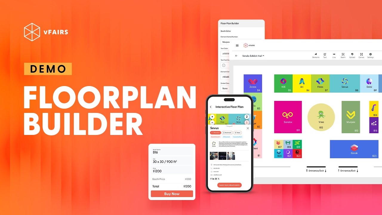 How to Build Event Floor Plans with vFairs