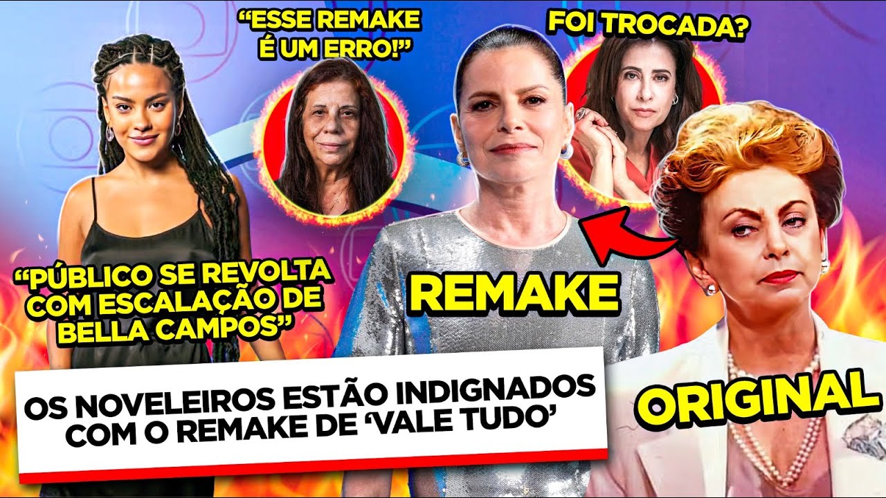 O REMAKE DE 'VALE TUDO' NEM COMEÇOU E JÁ TÁ CAUSANDO TRETAS | Diva Depressão