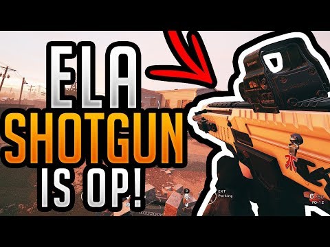 ELA SHOTGUN IS OVERPOWERED! Rainbow Six Siege Diamond Ranked Highlights