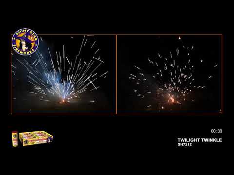 SH7212  TWILIGHT TWINKLE --- SHINY STAR FIREWORKS