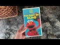 Sesame Street The Best Of Elmo VERY RARE 1999 Japanese VHS RD