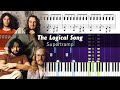 How to play piano part of The Logical Song by Supertramp