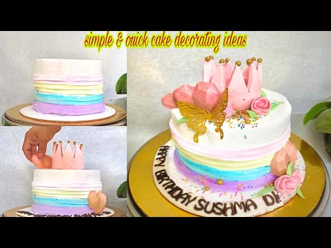 Simple & Quick Cake Decorating Ideas For Every Occasion | Most Satisfying Chocolate Cake Tutorials