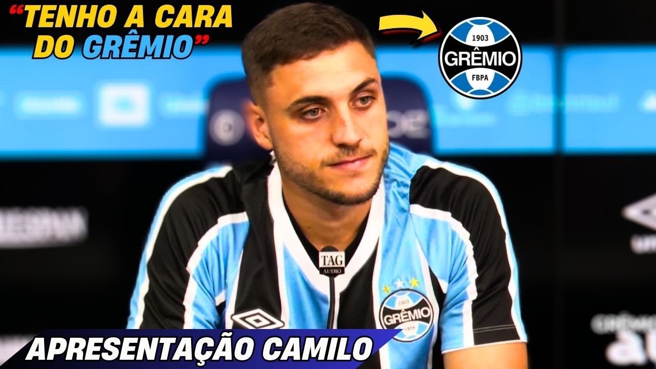 ENTREVISTA COLETIVA CAMILO REIJERS NO GRÊMIO - APRESENTAÇÃO CAMILO REIJERS