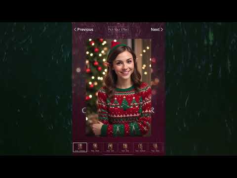 AI photo booth experience live