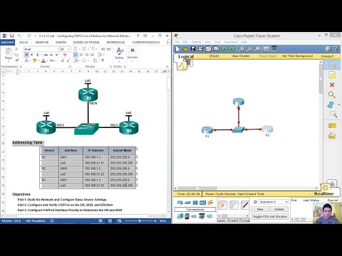 10.1.1.13 - 5.1.2.13 Lab - Configuring OSPFv2 on a Multiaccess Network