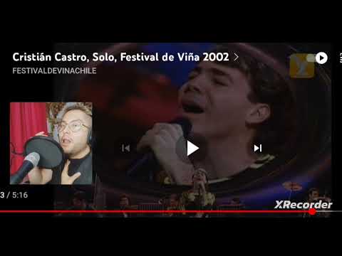 Cristian Castro solo ,Vocal Coach Reacción & ANALYSIS