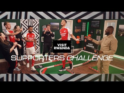 SALIBA, SMITH ROWE & NELSON | Rwandan Sport Supporters Challenge | Visit Rwanda
