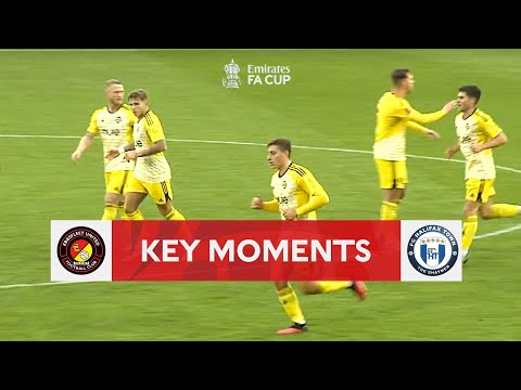 Ebbsfleet United v FC Halifax Town | Key Moments | First Round | Emirates FA Cup 2022-23