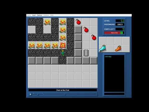 CCLP1 level 53 solution - 410 seconds
