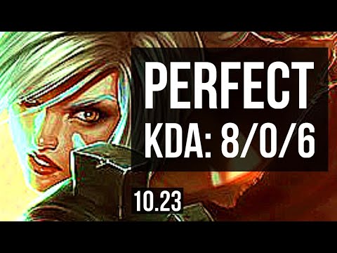 RIVEN vs UDYR (TOP) | 8/0/6, Legendary, 300+ games | EUW Diamond | v10.23