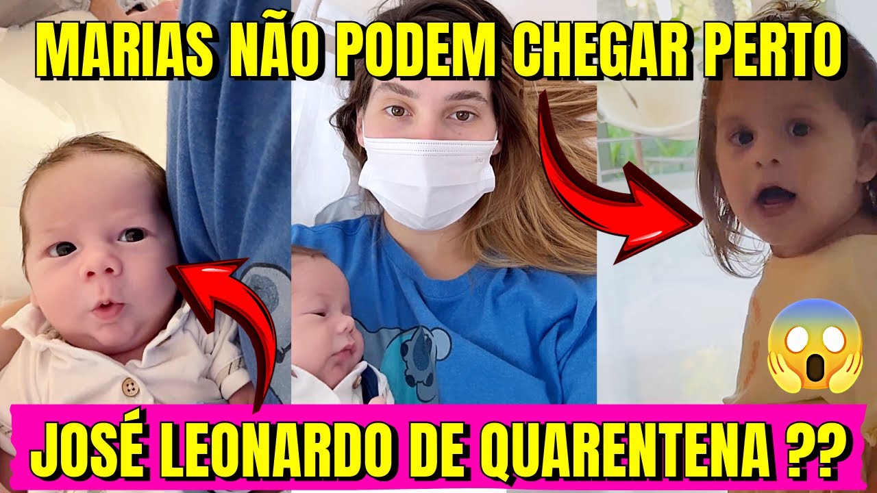 José Leonardo Está de Quarentena! Virginia Explica o que Aconteceu!