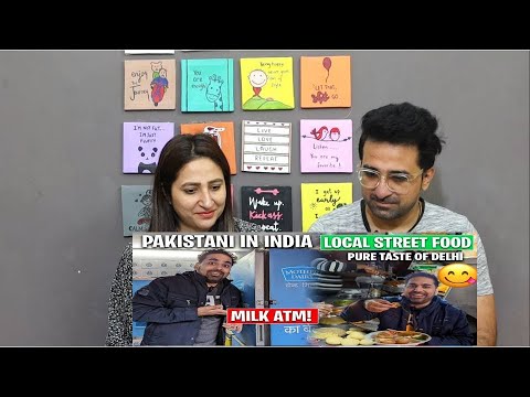 Pakistani Reacts to South Delhi Food | Indian Food Vlog | Pakistani in India