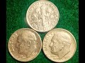 1965-1967 Roosevelt Dimes - All Mintages In The Billions