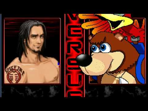 Mugen Battle Cm Punk vs Banjo Kazooie