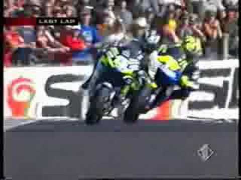 ROSSI CAMPIONE DEL MONDO PHILIP ISLAND 2004