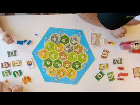 Catan 2018 Final Table at the Mind Sports Olympiad