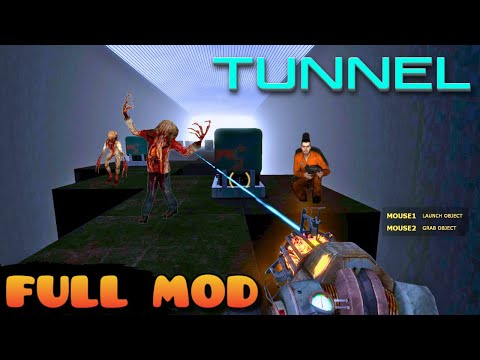 HALF LIFE 2 TUNNEL | Full Mod Walkthrough | No Commentary