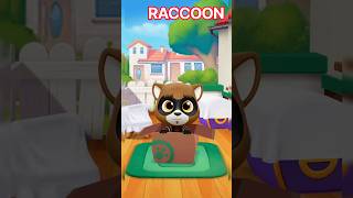 The Raccoon in the game My Talking Tom 2 #Shorts