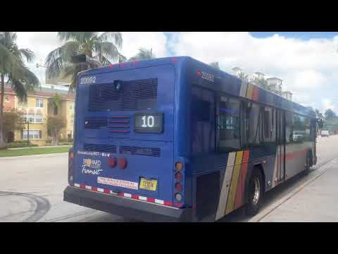 Broward County Transit: 2020 Gillig Low Floor BRT #20092 On Route 10 @ Camino Real