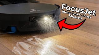 ECOVACS DEEBOT X12 OmniCyclone: with FocusJet Pre Spray Technology