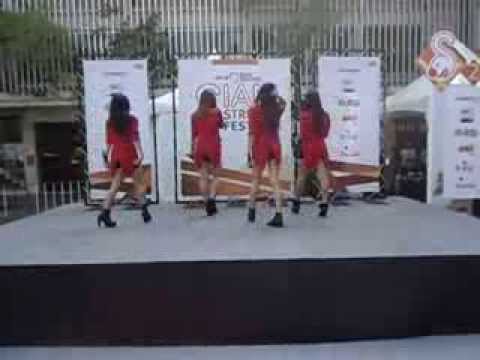 Impedish cove Sistar - Dance show @ Siam street 22/12/56
