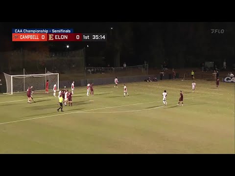Men's #CAASoccer Semifinals: Elon 6, Campbell 4