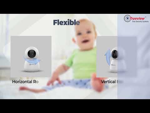 T18184 Trueview Robot Pan/Tilt WiFi 3MP Security Camera Price in India - Buy ...