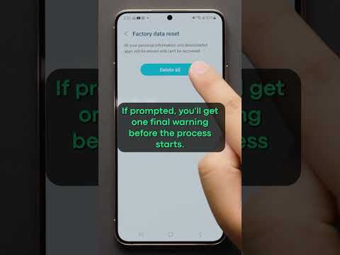 How to factory reset Android devices