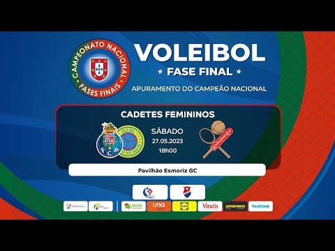 AJM/ FC PORTO x LEIXÕES SC - FASE FINAL CADETES FEMININOS 2023