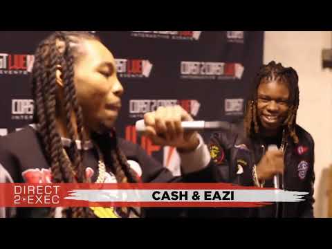 Cash & Eazi Performs at Direct 2 Exec Chicago 4/22/18 - Atlantic Records