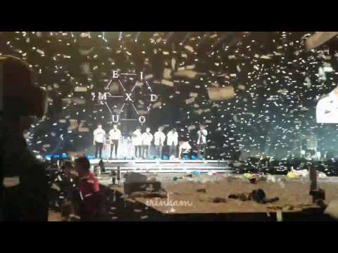 170428 EXO'rDIUM in LA - Ending Ment + 너의 세상으로 (Angel)