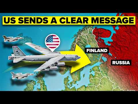 US B-52 Bomber HUMILIATES Russia in POWERFUL Show of Force