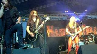 Hammerfall - Stronger than all live Arvidsjaur 2010