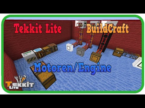Tekkit Lite Tutorial★BuildCraft★Motoren/Engine★Minecraft Tekkit Lite