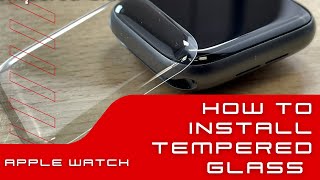 Apple Watch Tempered Glass(How to install)
