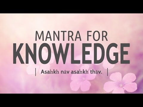 Mantra for Knowledge - Asankh Nav | DAY20 of 40 DAY SADHANA