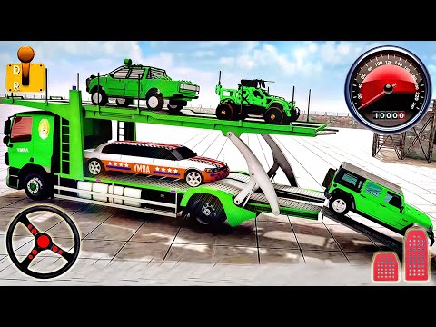 US Army Limousine Transporter Truck Driving - Helicopter Flying | Android Gameplay
