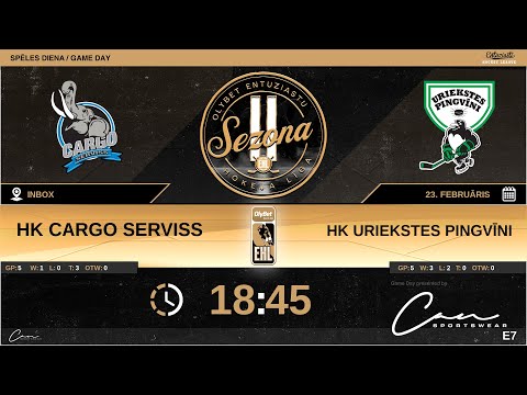 2022 02 23 HK Cargo Serviss - HK Uriekstes Pingvīni